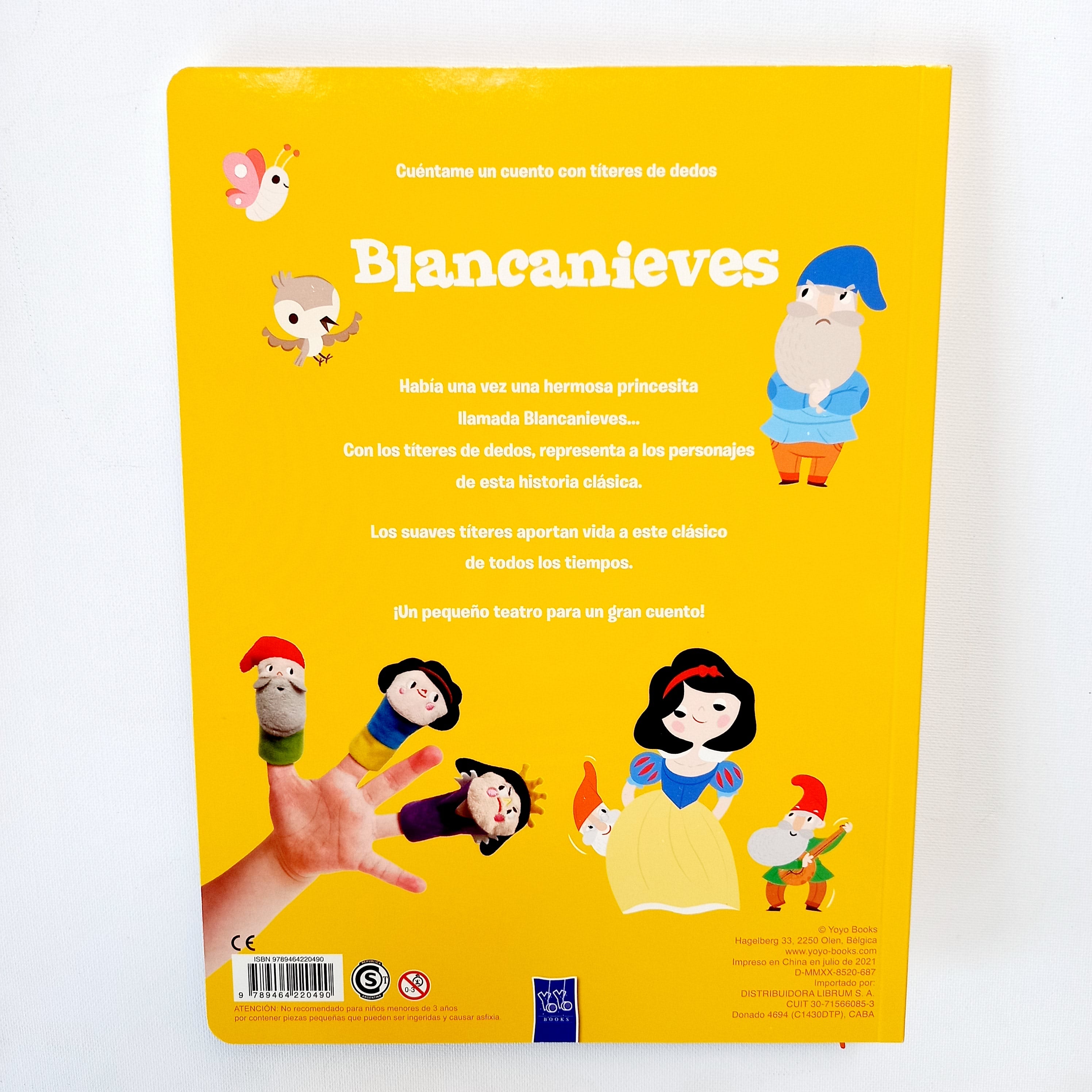 Blancanieves. Cuéntame un cuento con títeres de dedos. Blancanieves. Cuéntame un cuento con títeres de dedos.